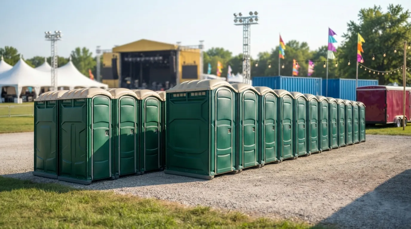 Concert Restroom Rental in Kansas City, MO