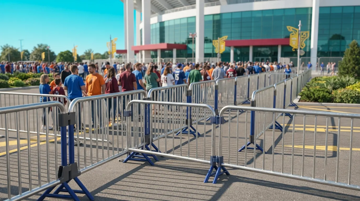 Crowd Control Barrier Rental in Kansas City, MO