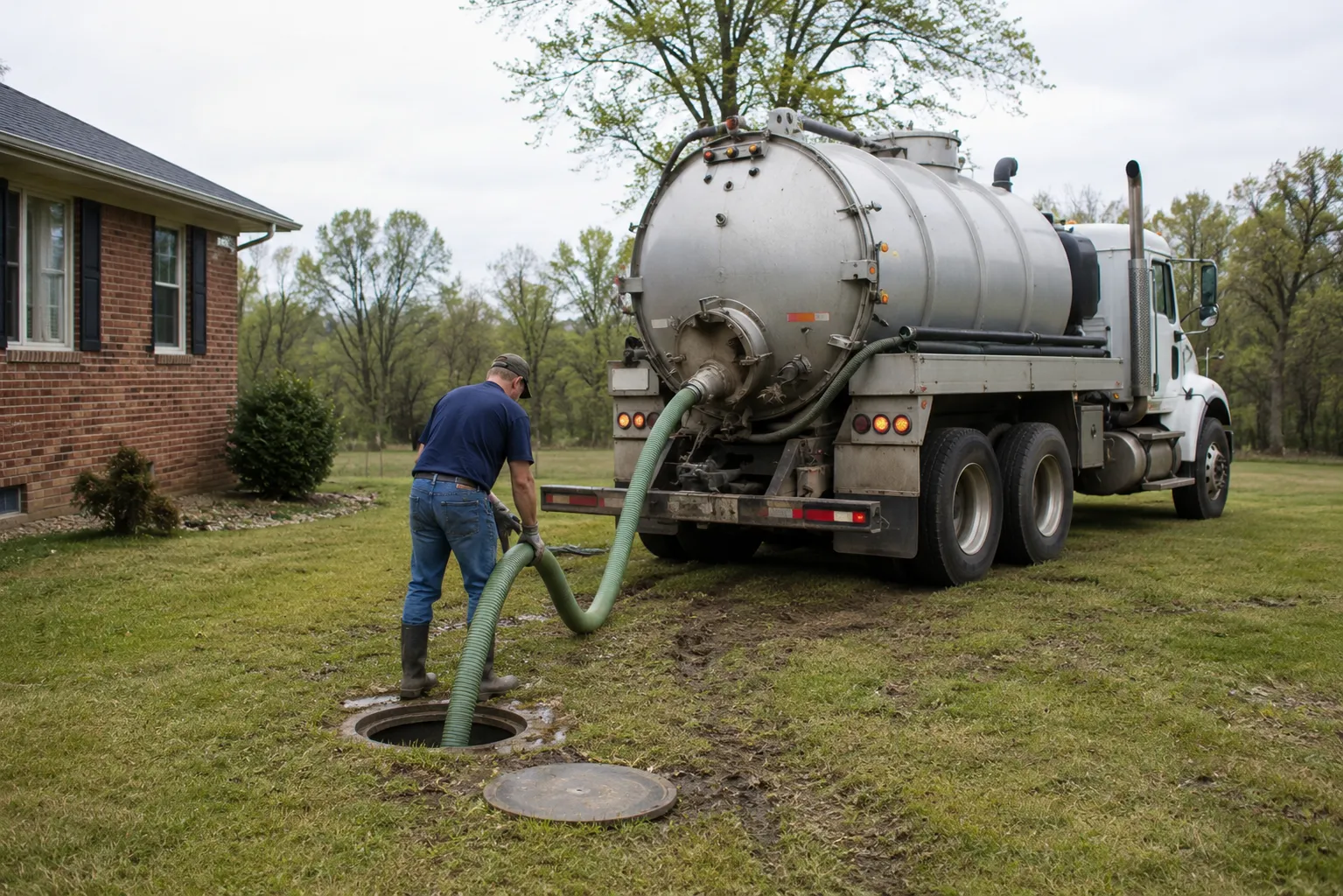 Emergency Septic Service in Kansas City, MO