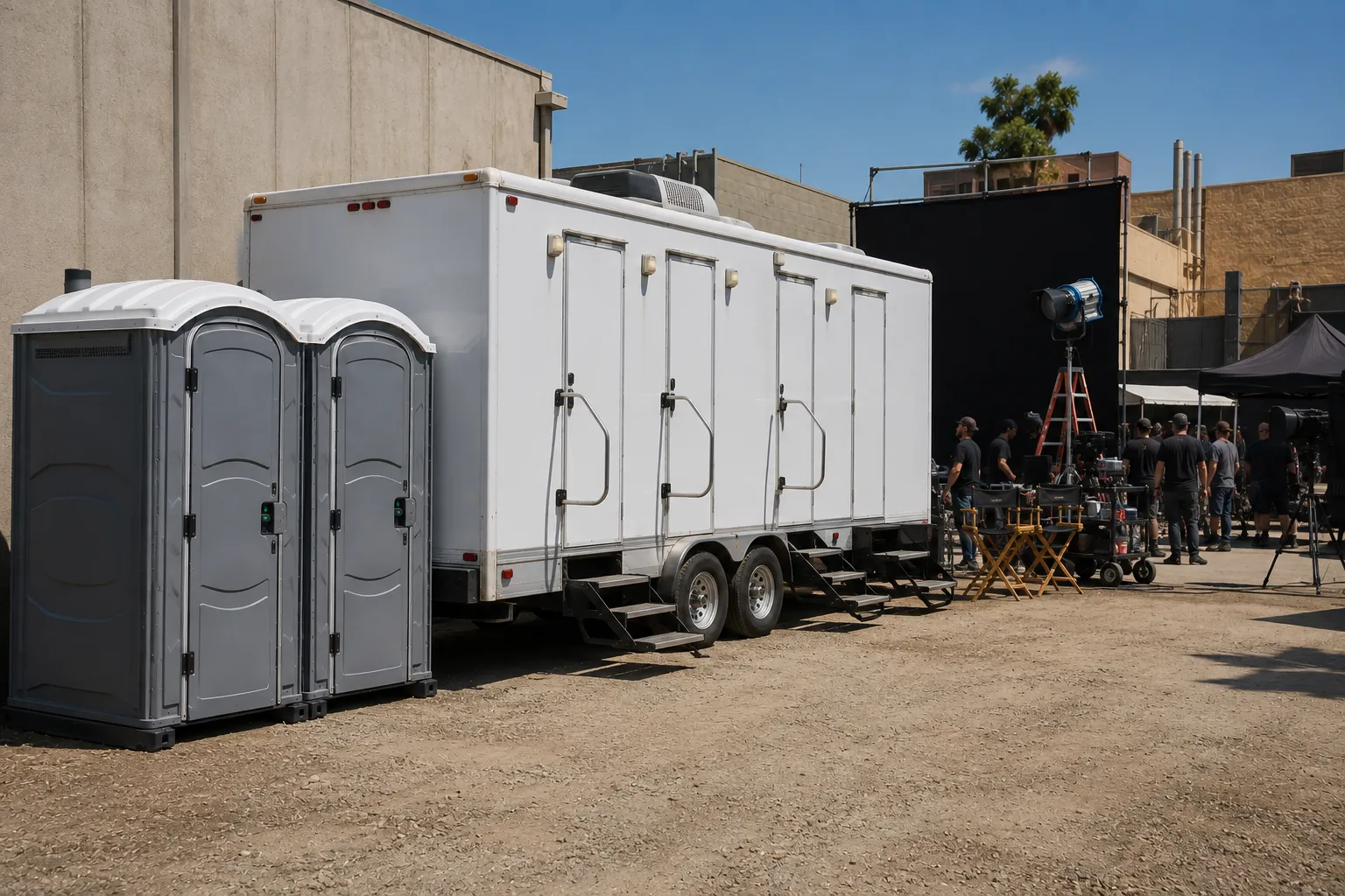 Film Set Restroom Rental in Kansas City, MO